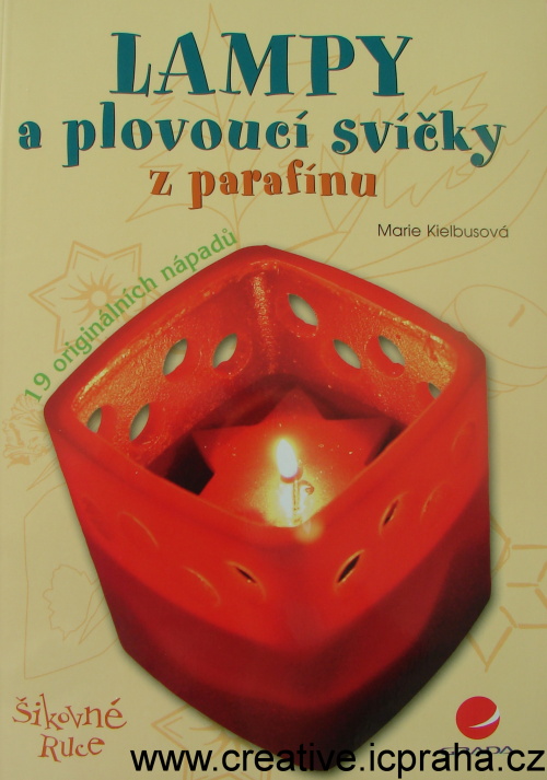 Lampy a plovoucí svíčky z parafínu - M.Kielbusová